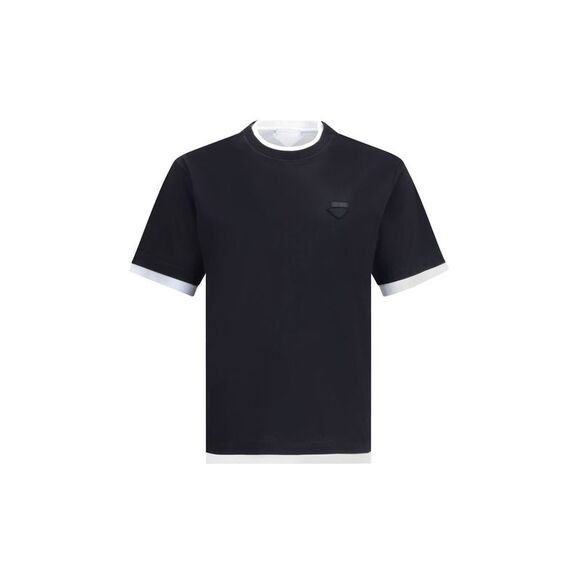 Prada Men Black T-Shirts - Picture 1 of 3